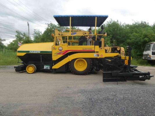 รถปูยาง SUMITOMO HA60W ล้อยาง ปูใด้6เมตร เอกสารเล่มทะเบียน