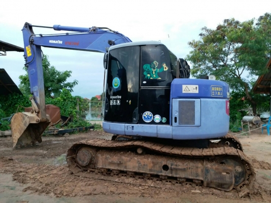 ขายด่วน KOMATSU PC128US สภาพสวยพร้อมใช้งาน เครื่องปั้มดีเยี่ยม ไฟฟ้าอยู่ แอร์เย็น เอวแน่น รถทำงานดี เร็วแรงไม่โหลด เอกสารใบอินวอยซ์ สนใจสอบถาม 093-0764943  088-3223272 k ตั้ม