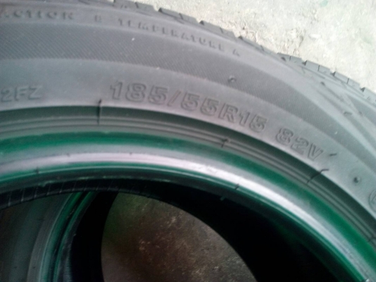 185/55R15  BRIDGESTONE MY-02 SPORT Style  สวยมาก มี 2 เส้น  tel. 081-427-3941