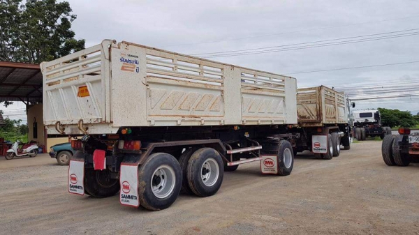 ขาย ISUZU 360 แรงม้า ปี 57 แม่ลูกสามมิตรสามเพลาดั้ม รถสวยสดพร้อมใช้งาน เอกสารพร้อมโอน สนใจติดต่อเรา 
