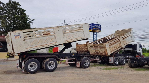 ขาย ISUZU 360 แรงม้า ปี 57 แม่ลูกสามมิตรสามเพลาดั้ม รถสวยสดพร้อมใช้งาน เอกสารพร้อมโอน สนใจติดต่อเรา 