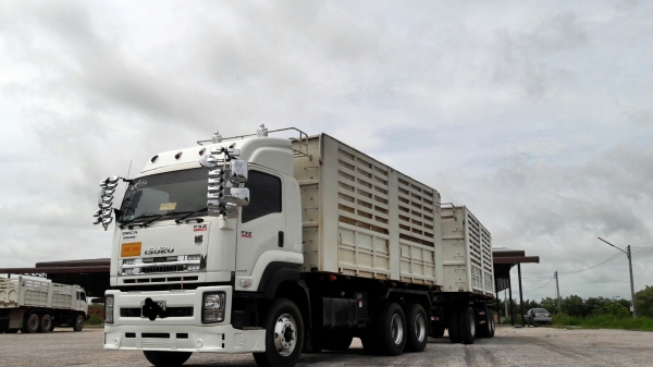 ขายครับ ISUZU 360 แรงม้าปี 56ปลายปี แม่+ลูกดั้ม เกษตรรถสวยพร้อมใช้งาน ยาง80\% ทุกเส้นครับ