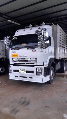 ขายครับ ISUZU 360 แรงม้าปี 56ปลายปี แม่+ลูกดั้ม เกษตรรถสวยพร้อมใช้งาน ยาง80\% ทุกเส้นครับ