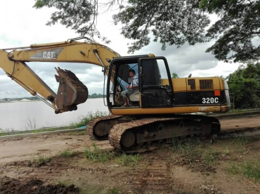 ขาย 965,000 บาท CATTERPILAR 320C เครื่องดี ปั้มเดิมแรง โช่หนา เอวแน่น ไฟฟ้าครบ เอกสารอินวอยท์   รถอยู่ จ.นครพนม โทร&amp;ไอดีไลน์ 0610710295