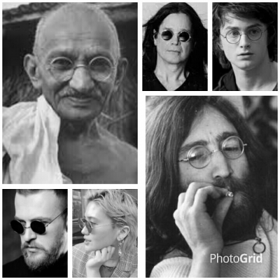 แว่นตาโกลด์ฟิลด์อันดับหนึ่งของแผ่นดิน!  &#039;อัลก้า - ผู้ยิ่งใหญ่&#039; งานยุค &#039;60s  Antique ALGHA handmade in England