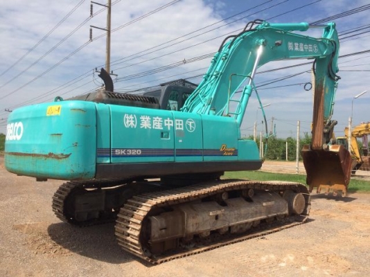 ขายรถแบคโฮ KOBELCO SK320 MARK 6 YN09 ปี2006 รถนอกนำเข้าจากญี่ปุ่น สภาพสวยพร้อมใช้ มีVDOการทำงานครับ