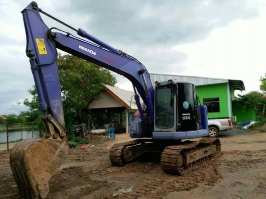 KOMATSU PC 128 US เครื่องดี ปั้มแรง โซ่หนา เอวแน่น ไฟฟ้าครบ