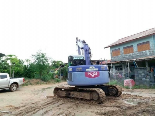 KOMATSU PC 128 US เครื่องดี ปั้มแรง โซ่หนา เอวแน่น ไฟฟ้าครบ