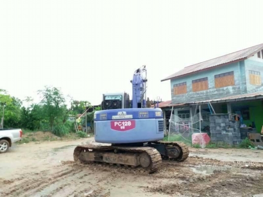 KOMATSU PC 128 US เครื่องดี ปั้มแรง โซ่หนา เอวแน่น ไฟฟ้าครบ