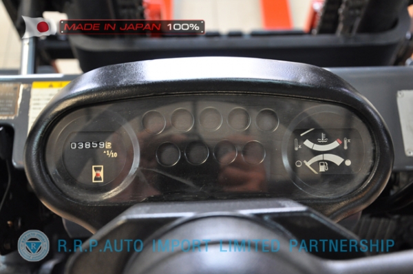 ขายรถโฟล์คลิฟท์มือสอง TOYOTA รุ่น 6FD30-30860 นำเข้าจากประเทศญี่ปุ่น 100\% ไม่เคยใช้งานในไทย