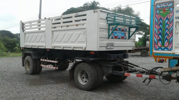 พ่วง 20 ล้อ HINO 344 ปลายปี 53 ไมล์ 125,000 กม . กระบะเหล็ก - ดั้ม พร้อมใช้ พร้อมโอน