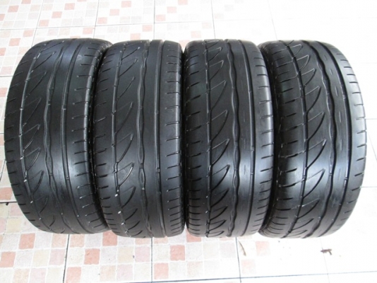 ยางซิ่ง BRIDGESTONE RE002 205-45-16 สวยๆ 1ชุด