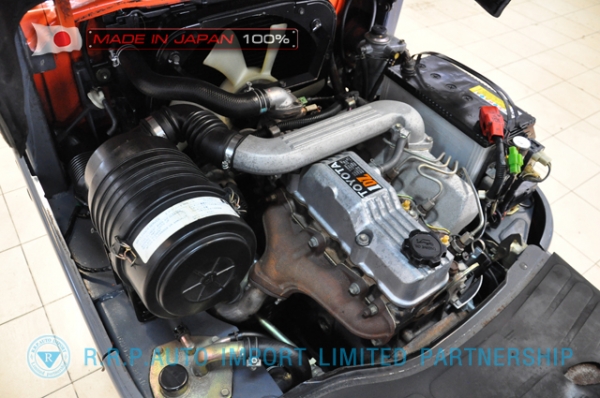 ขายรถโฟล์คลิฟท์มือสอง TOYOTA รุ่น 6FD18-14910 นำเข้าจากประเทศญี่ปุ่น 100\% ไม่เคยใช้งานในไทย