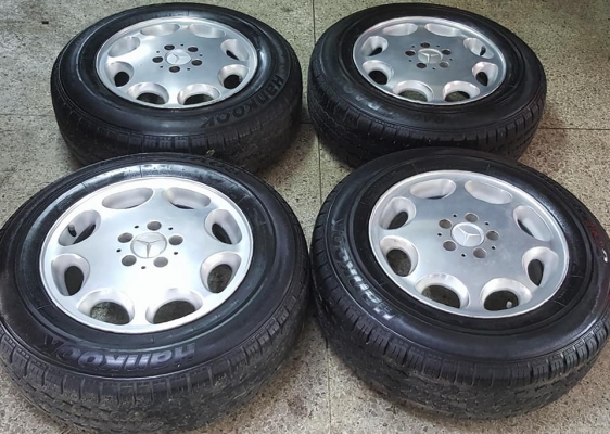 แม็กติดรถBENZ S-CLASS W140แท้ ขอบ16 ไม่แพง