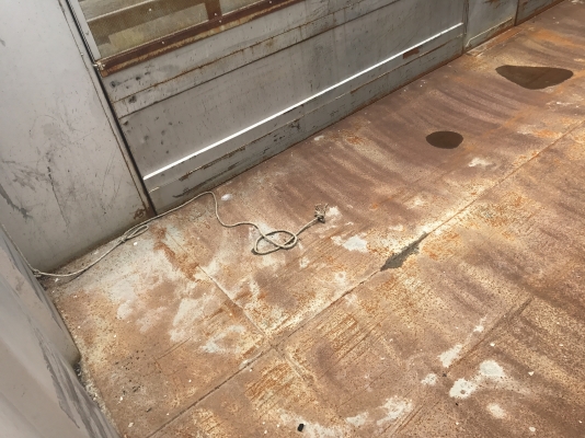 กระบะรถบรรทุก 7.3M ถอดจาก GY2P ไม่ดั้ม