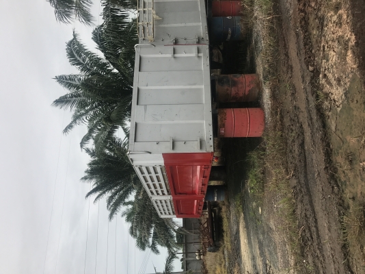 กระบะรถบรรทุก 7.3M ถอดจาก GY2P ไม่ดั้ม