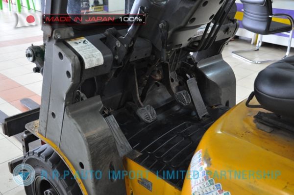 ขายรถโฟล์คลิฟท์มือสอง TCM-FD15T12-4IH00107 นำเข้าจากประเทศญี่ปุ่น 100\% ไม่เคยใช้งานในไทย