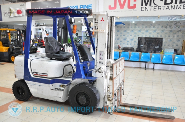 ขายรถโฟล์คลิฟท์มือสอง MITSUBISHI รุ่น FG20-04330 นำเข้าจากประเทศญี่ปุ่น 100\% ไม่เคยใช้งานในไทย ขายรถโฟล์คลิฟท์มือสอง MITSUBISHI รุ่น FG20-04330 นำเข้าจากประเทศญี่ปุ่น 100\% ไม่เคยใช้งานในไทย