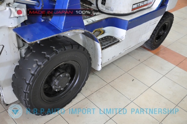 ขายรถโฟล์คลิฟท์มือสอง MITSUBISHI รุ่น FG20-04330 นำเข้าจากประเทศญี่ปุ่น 100\% ไม่เคยใช้งานในไทย