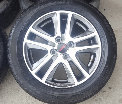 ขายล้อTOYOTA TRD V1 ขอบ15 ยางปี16 4 ล้อ ขายล้อTOYOTA TRD V1 ขอบ15 ยางปี16 4 ล้อ