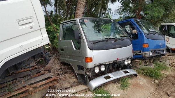 สินค้าเก่านอก หัวเก๋งรถบรรทุก4ล้อใหญ่ ,6 ล้อเล็ก CABIN TOYOTA DYNA (ตากลม/รุ่นยกหัวไม่ได้/มีเฉพาะหัวเก๋ง) ราคาเพียง 32,000 บาท สนใจรีบติดต่อ 0819337688