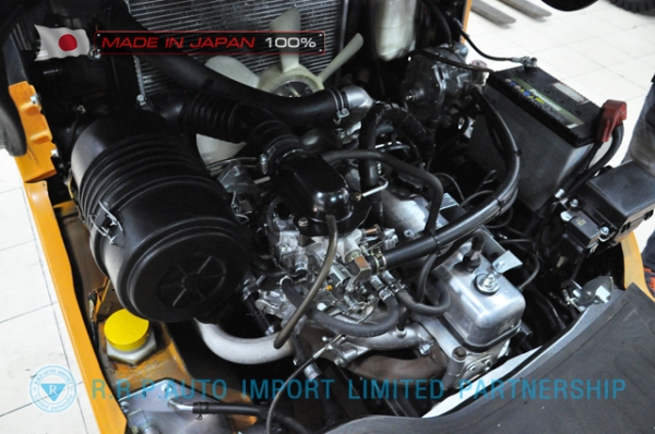ขายรถโฟล์คลิฟท์มือสอง TOYOTA รุ่น 7FGL15-26235 นำเข้าจากประเทศญี่ปุ่น 100\% ไม่เคยใช้งานในไทย
