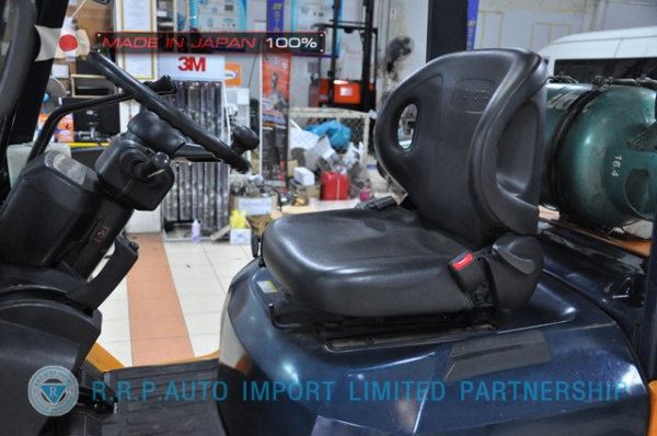 ขายรถโฟล์คลิฟท์มือสอง TOYOTA รุ่น 7FGL15-26235 นำเข้าจากประเทศญี่ปุ่น 100\% ไม่เคยใช้งานในไทย