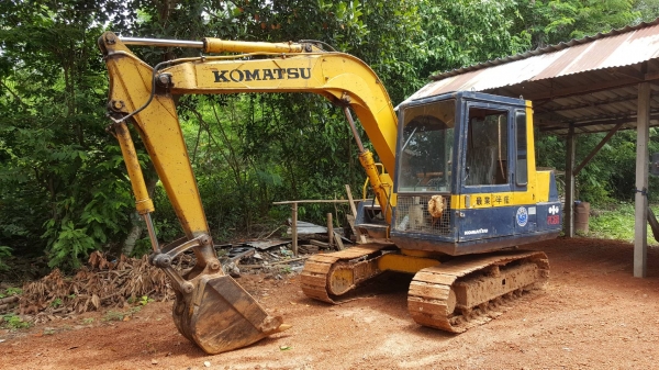 ขาย แบคโฮ KOMATSU PC60-5 เอกสารใบซื้อขาย เครื่องดี ปั้มนิ้ว ช่วงล่างเต็ม ได้ 2 บุ้งกี๋ ราคาต่อรองได้ครับ ขาย แบคโฮ KOMATSU PC60-5 เอกสารใบซื้อขาย เครื่องดี ปั้มนิ้ว ช่วงล่างเต็ม ได้ 2 บุ้งกี๋ ราคาต่อรองได้ครับ