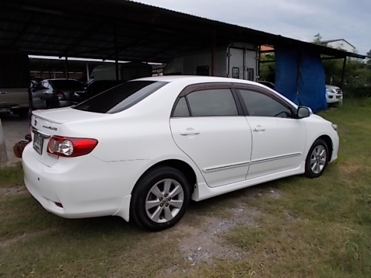 อัลติส1.6 CNGโรงงาน รุ่นไมเนอร์เช้น สีขาว จดทะเบียน 2010พย.