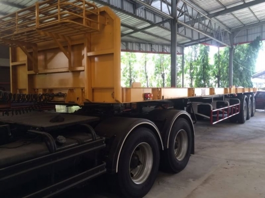 ขายหัวลาก ISUZU 360 พร้อมหางพื้นเรียบ สามเพลาอู่ พนัส รถออกมายังไม่ได้ใช้งาน รถวิ่ง 200 โล รถปี 58