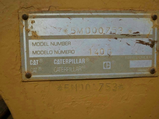 ขายรถเกรด CAT140G5MD