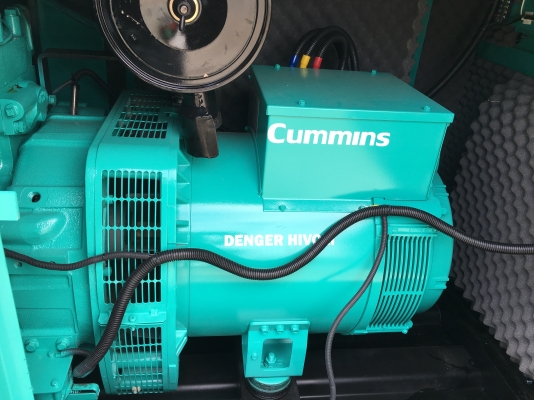 CUMMINS 125 KVA พิเศษพร้อมชุด ATS.ติดตั้งรีสอร์ท/โรงแรม 093-9935547