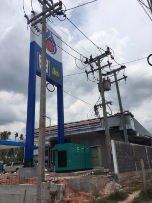 CUMMINS 125 KVA พิเศษพร้อมชุด ATS.ติดตั้งรีสอร์ท/โรงแรม 093-9935547