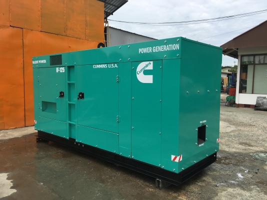 CUMMINS 125 KVA พิเศษพร้อมชุด ATS.ติดตั้งรีสอร์ท/โรงแรม 093-9935547