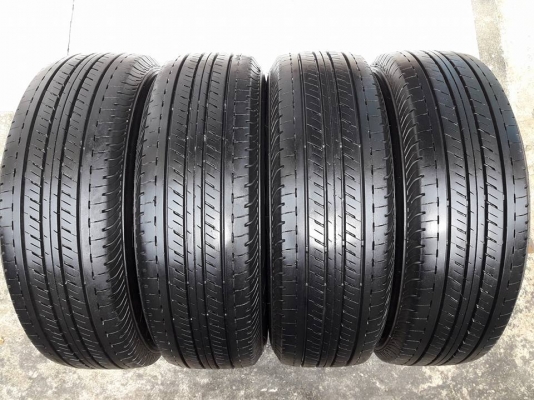 ยางรถยนต์มือสอง BRIDGESTONE รุ่น DURAVIS R611. 215 70R15 ปี2016 สภาพสวยมากๆ ดอกเต็มๆ90\%คุ้มสุดใช้อีกยาวๆไม่แพง