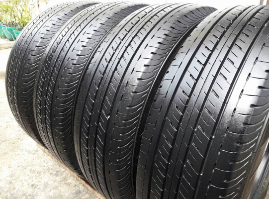 ยางรถยนต์มือสอง BRIDGESTONE รุ่น DURAVIS R611. 215 65R16 สัปดาที่26ปี2016 ลงพื้นปลายปี2016 สภาพสวยมากๆ ดอกเต็มๆ90\%คุ้มสุดๆใช้อีกยาวๆไม่แพง