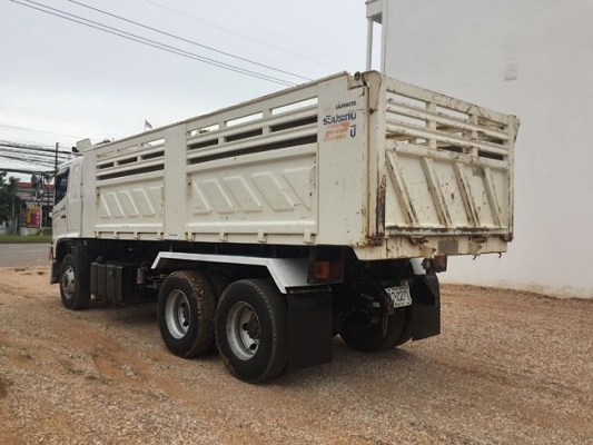 Hino เครื่อง 344 แรง ปลายปี 56 ดัมพ์สามมิตร ไมล์ 102,xxx