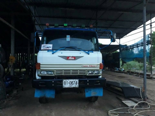 แม่ลูกดัมพ์ Hino 227 เครื่อง em100-220 แรง ปี 38 ลูก 2 เพลา ทะเบียนพร้อม