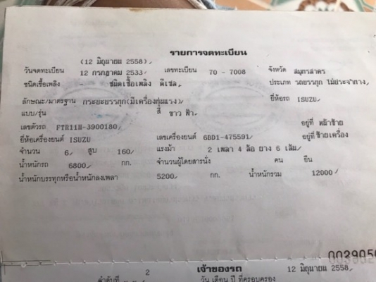 ขายหัวแชสชี  270  แรง  ปี 44  รถสวยๆ พร้อมใช้งาน  ราคา  1,000,000  บาท