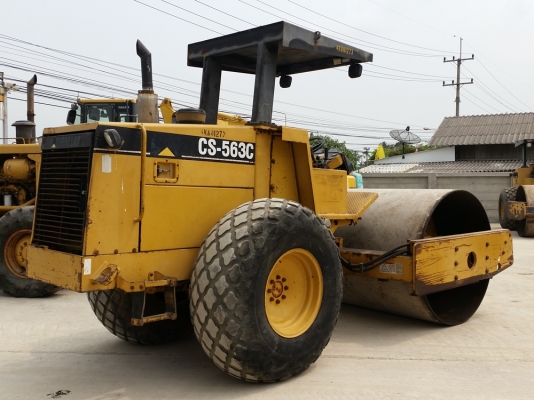 ขายรถบดอัดสั่นสะเทือนล้อเรียบ 10 ตัน CATERPILLAR CS-563C นำเข้าจาก USA าแท้ 100\% สภาพสวย ไม่เคยใช้งานในไทย ขายรถบดอัดสั่นสะเทือนล้อเรียบ 10 ตัน CATERPILLAR CS-563C นำเข้าจาก USA าแท้ 100\% สภาพสวย ไม่เคยใช้งานในไทย