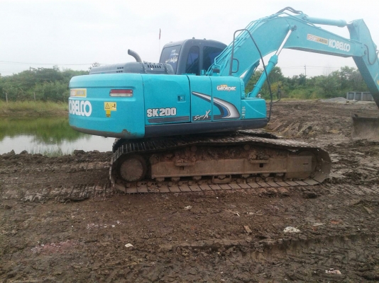 ขายรถแบคโฮ KOBELCO SK200-8 YN12 SuperX ใช้งาน 6,xxx ชั่วโมง