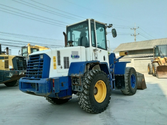 ขายรถตักล้อยาง ยี่ห้อ KOMATSU WA100-5 ซีเรียลสูง ปี 2006 นำเข้าจากญี่ปุ่นแท้ 100\% สภาพสวย ไม่เคยใช้งานในไทย ขายรถตักล้อยาง ยี่ห้อ KOMATSU WA100-5 ซีเรียลสูง ปี 2006 นำเข้าจากญี่ปุ่นแท้ 100\% สภาพสวย ไม่เคยใช้งานในไทย