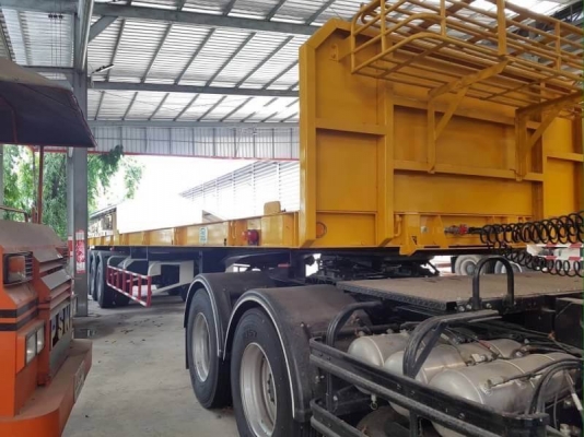 หัวลาก Isuzu 360 แรง ปี 58 พร้อมหางพื้นเรียบ 3 เพลายาว 12.50 เมตร ไมล์แท้ 200 kg. หัวลาก Isuzu 360 แรง ปี 58 พร้อมหางพื้นเรียบ 3 เพลายาว 12.50 เมตร ไมล์แท้ 200 kg.