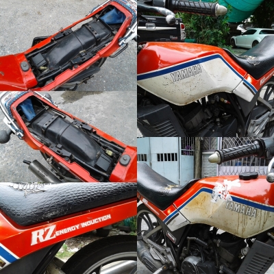 Yamaha RZ-125 Made In Japan 2จังหวะ จด2528 มือเดียว ภาษี2561 ชุดโอนครบ หม้อน้ำ /ดิสก์เบรกหน้า ล้อแม็ก Japan Yamaha RZ-125 Made In Japan 2จังหวะ จด2528 มือเดียว ภาษี2561 ชุดโอนครบ หม้อน้ำ /ดิสก์เบรกหน้า ล้อแม็ก Japan
