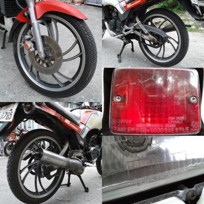 Yamaha  RZ-125 Made In Japan 2จังหวะ จด2528 มือเดียว ภาษี2561 ชุดโอนครบ หม้อน้ำ /ดิสก์เบรกหน้า ล้อแม็ก Japan