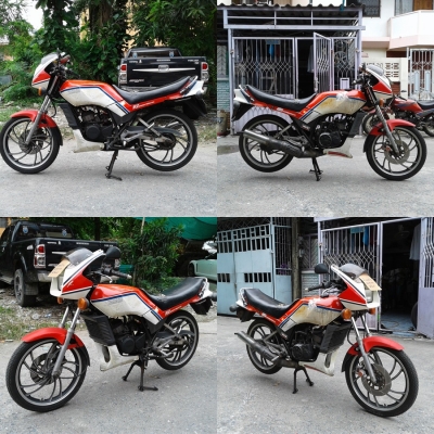 Yamaha RZ-125 Made In Japan 2จังหวะ จด2528 มือเดียว ภาษี2561 ชุดโอนครบ หม้อน้ำ /ดิสก์เบรกหน้า ล้อแม็ก Japan Yamaha RZ-125 Made In Japan 2จังหวะ จด2528 มือเดียว ภาษี2561 ชุดโอนครบ หม้อน้ำ /ดิสก์เบรกหน้า ล้อแม็ก Japan