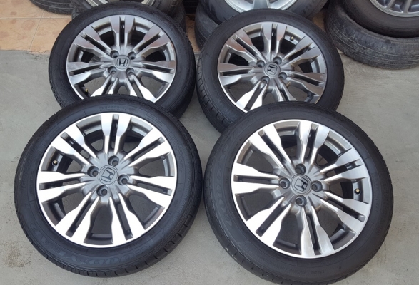 ขายล้อHONDA City SVขอบ16 ยางGoodyear ปี15 4 ล้อ