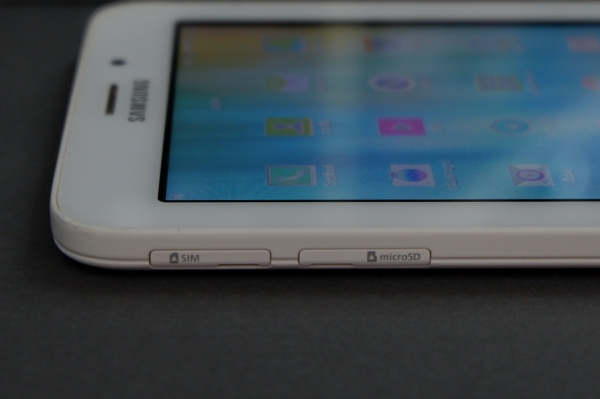 samsung tab 3V สีขาว SM-T116NU จอ 7 นิ้ว ของแท้ สภาพใหม่ ส่งฟรี