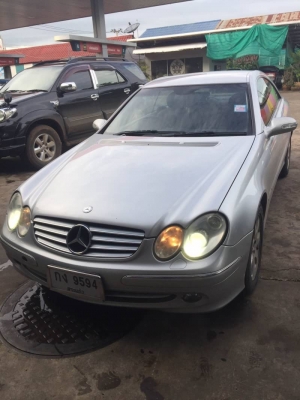 BENZ CLK240 จดปี54. เครื่อง6สูบ. 2ประตู. สุดสวย. พร้อมใช้