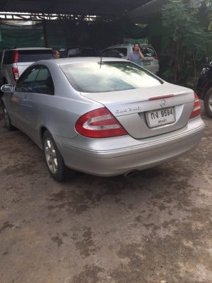 BENZ CLK240 จดปี54. เครื่อง6สูบ. 2ประตู. สุดสวย. พร้อมใช้